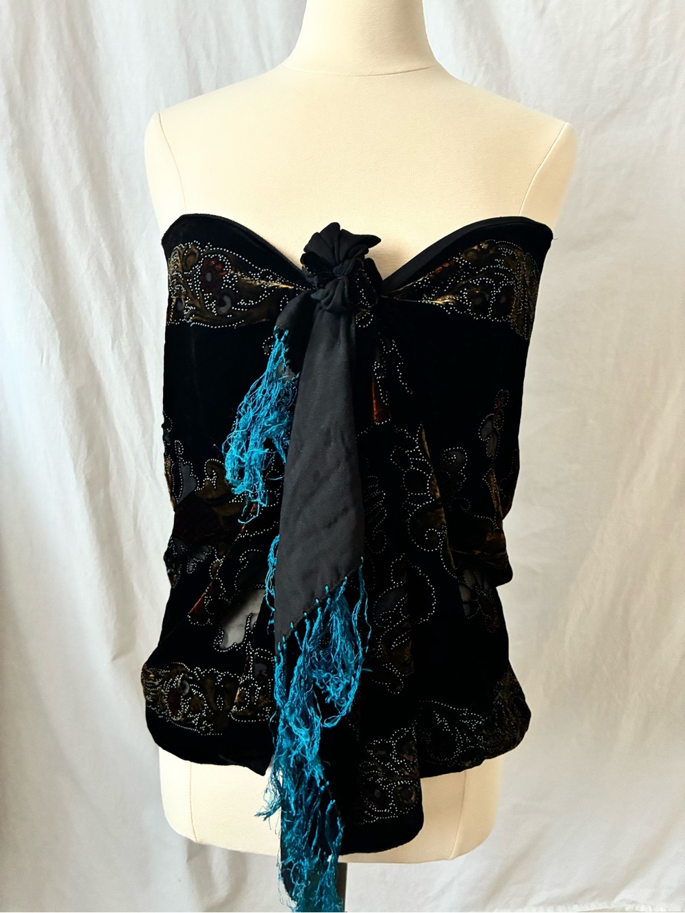 Vintage paisley scarf